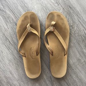 Rainbow Narrow Strap Sandal